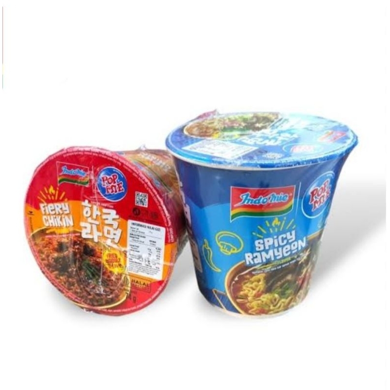 

Pop mie korean ramyeon series