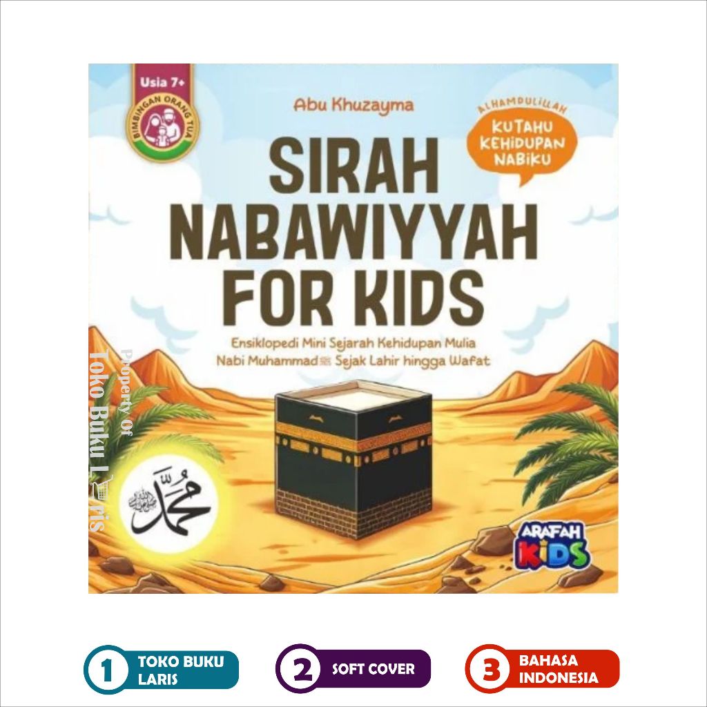 Sirah Nabawiyah For Kids FULL COLOR Buku Islami Anak Sirah Nabawiyah Untuk Anak Sejarah Kehidupan Mu