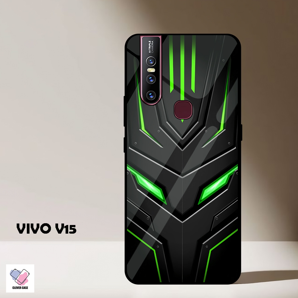 [AR10]  Case Glossy Case | VIVO V15 | CASE KEKINIAN LUCU |  Casing Hp Kilau Motif ROG