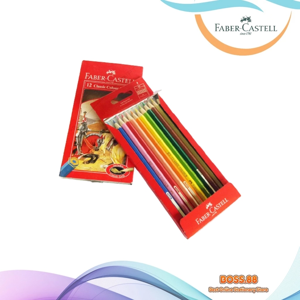 

PENSIL 12 COLORS PANJANG FABER CASTELL (1 PCS)