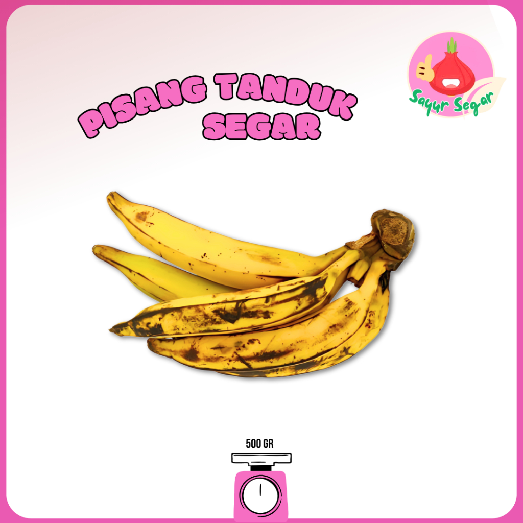 

Sayur Segar - Pisang Tanduk Segar/Banana 500gram