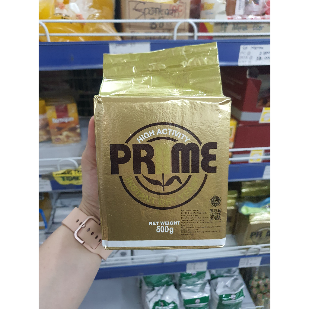 

PRIME YEAST 500GR ragi instan