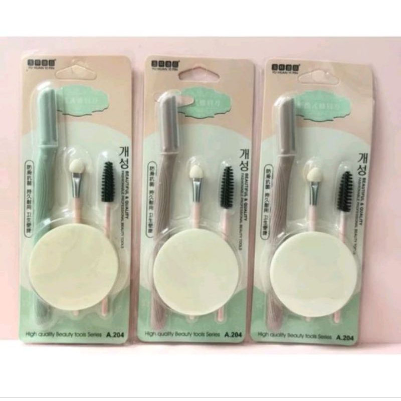 Kuas Set Spon Eyelash My Tools