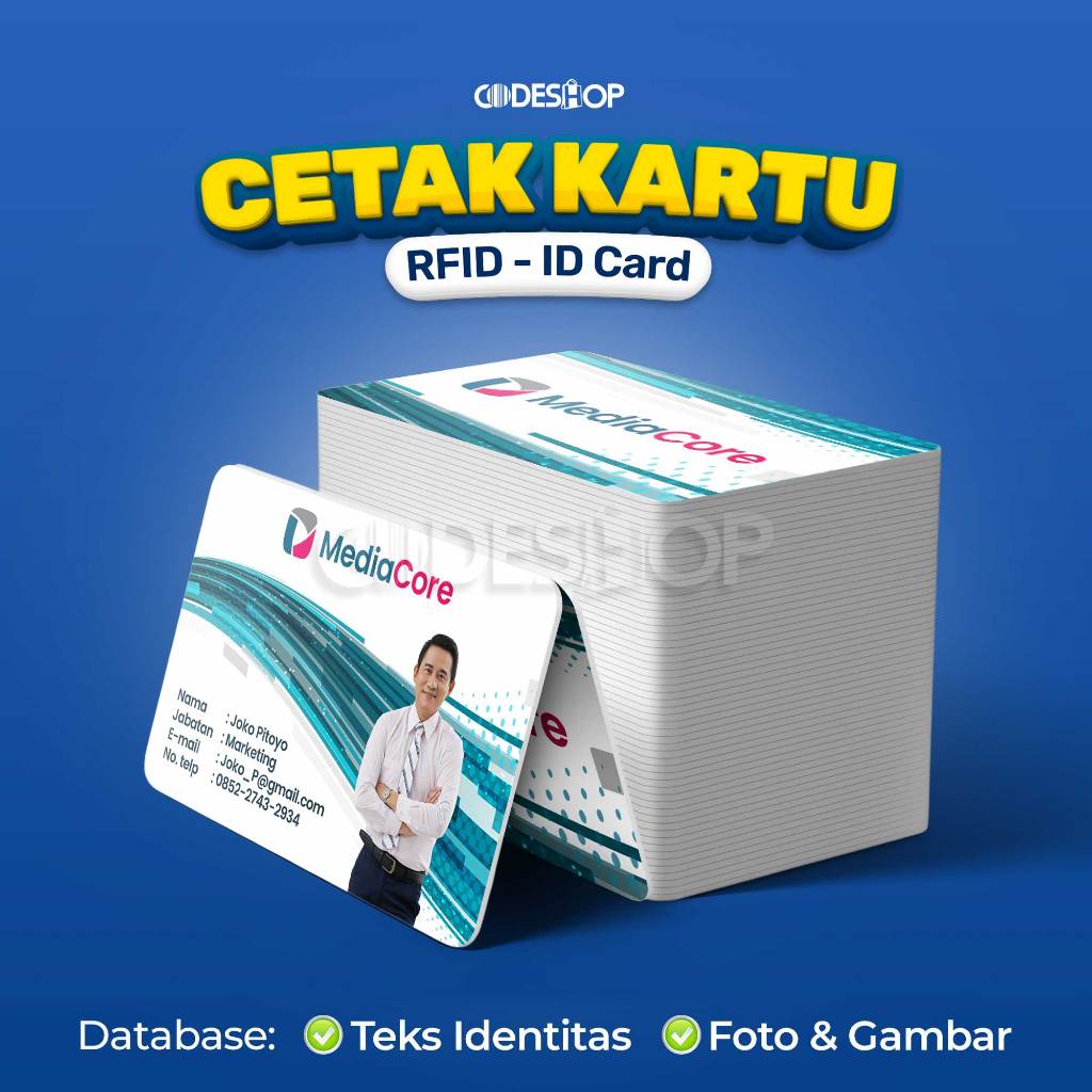 

Jual Cetak Custom Kartu RFID-ID Card - Proximity & Mifare Custom Minimal Pemesanan 50