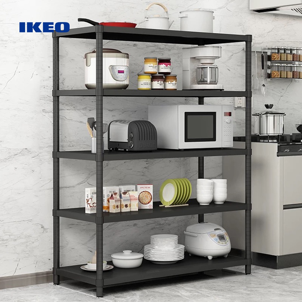 IKEO - Rak Baja 100% Rak Susun Serbaguna Lerberg Kantor