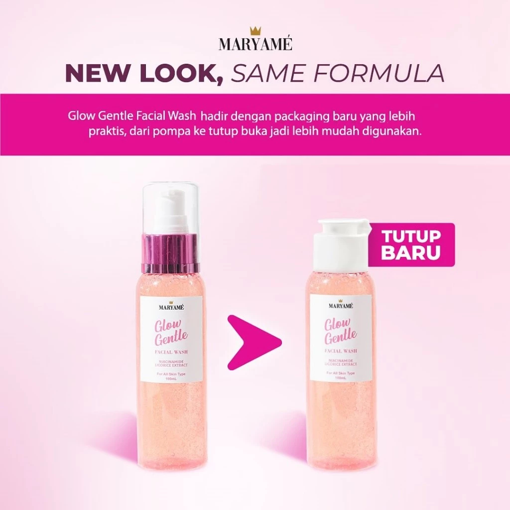 Maryame Sabun Gentle Facial Wash / Maryame Beautee Care Original100%