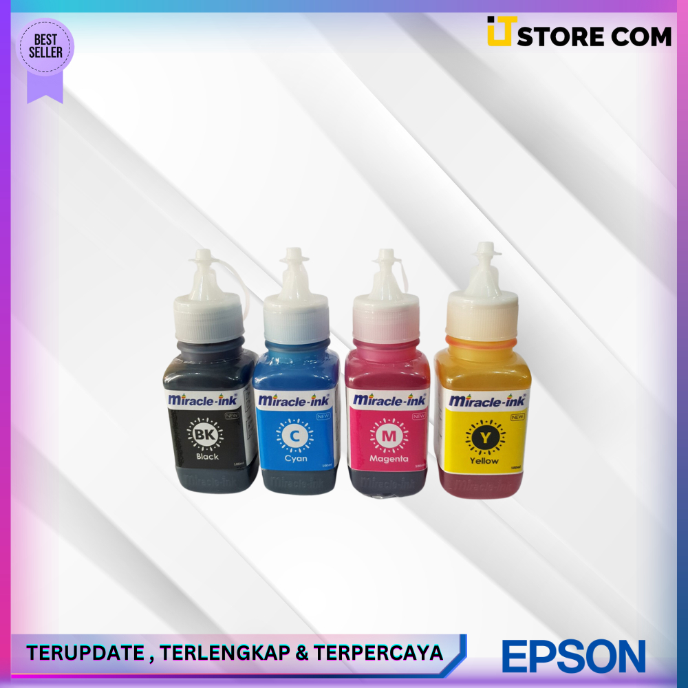TINTA PRINTER MIRACLE INK 100 ML EPSON