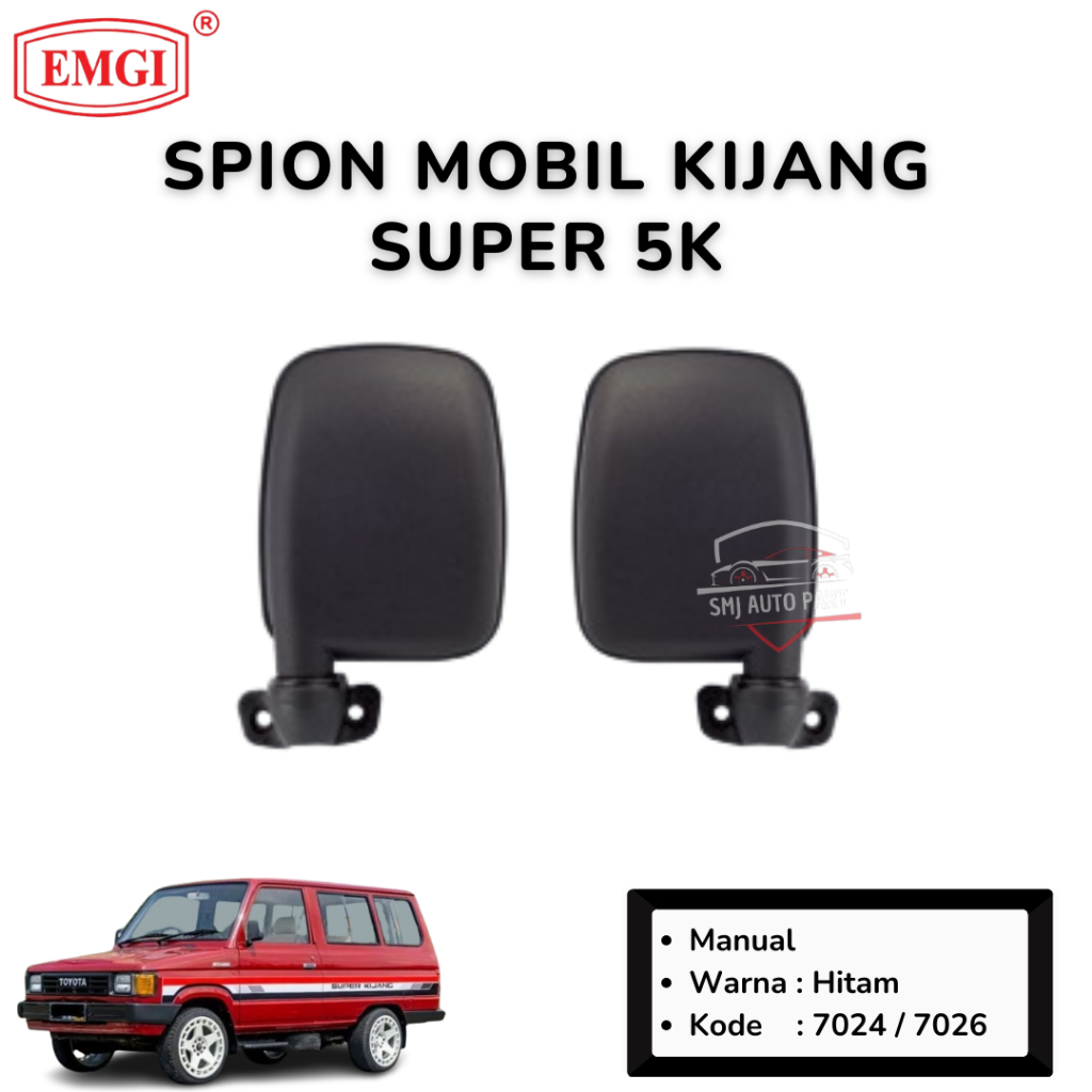 EMGI - SPION MOBIL KIJANG SUPER 5K - MANUAL