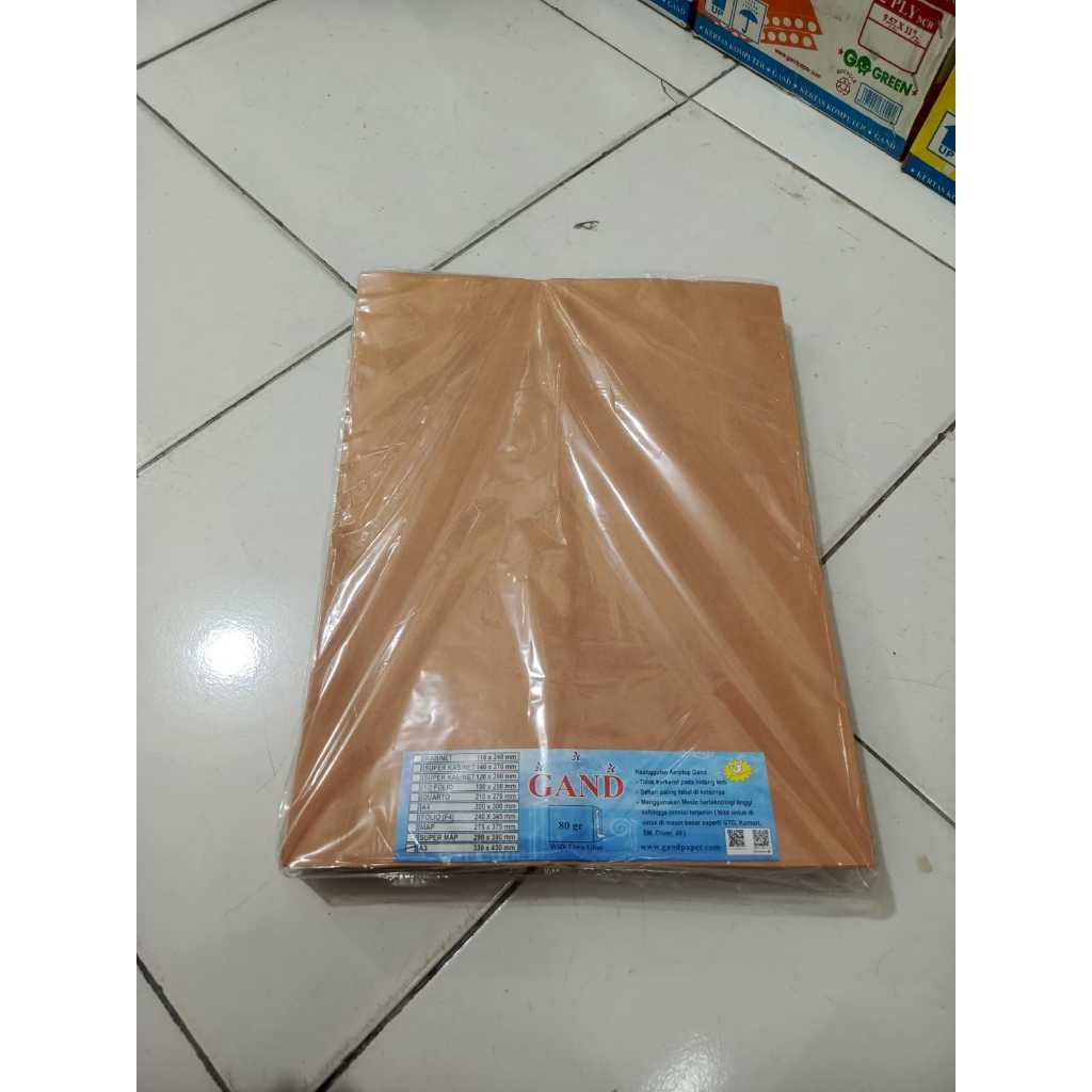 

amplop coklat A3 Gand 1 pack isi 100 pcs