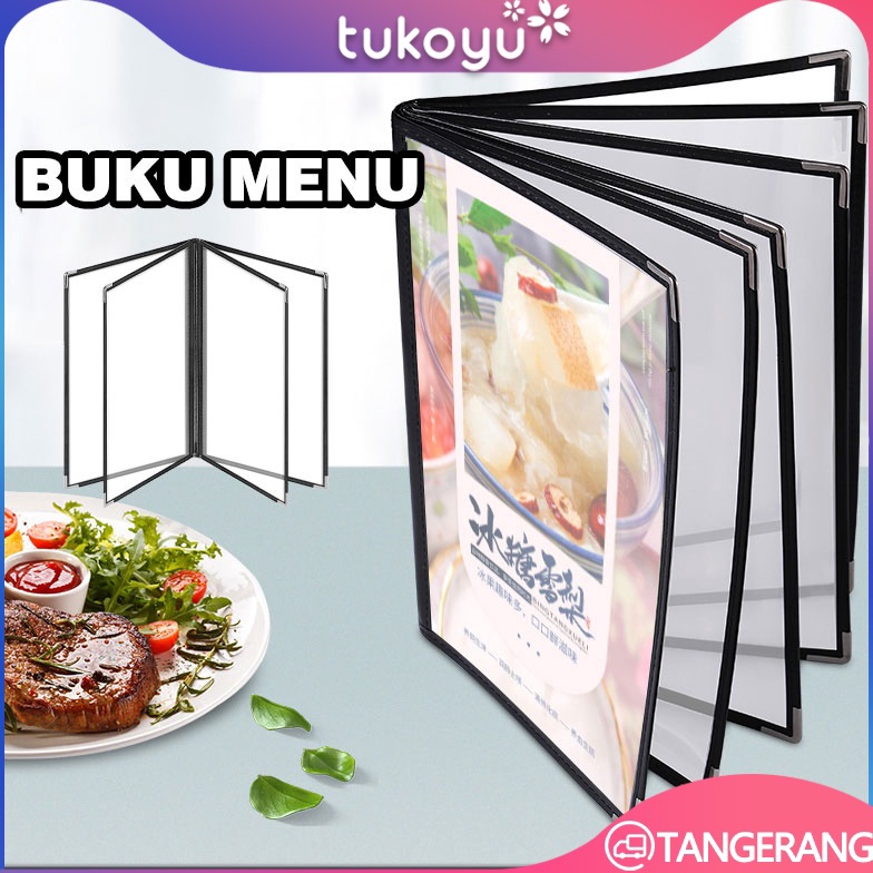 

Terbatas A4 Cover Pelindung MenuRestaurant Menu CoversBuku Menu 39