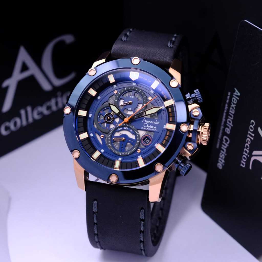 Jam Tangan Pria Alexander Christie Original AC6564