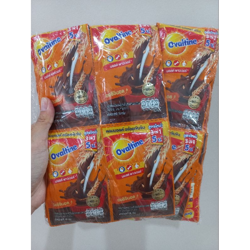 

OVALTINE 3 IN 1 MALT chocolate (PER 2 PCS, New Ovaltine)