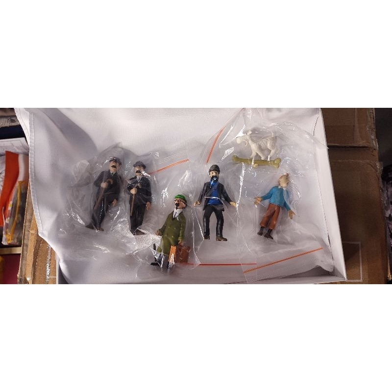 Action Figure Tintin Full Set