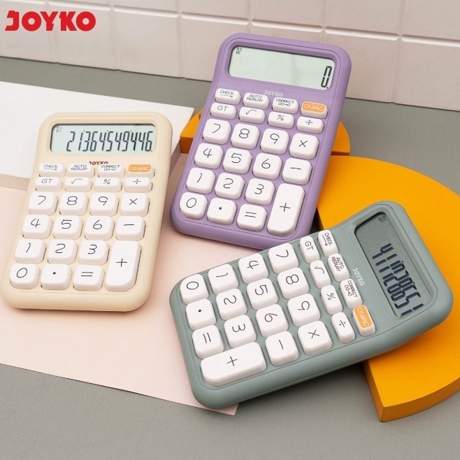 

KODE K44A Calculator Kalkulator Joyko CC62CO 12 Digits Check Correct