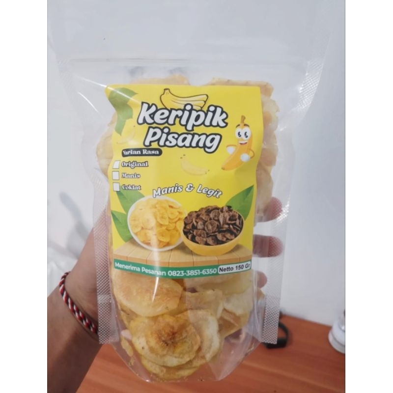 

Keripik Pisang Kepok Original