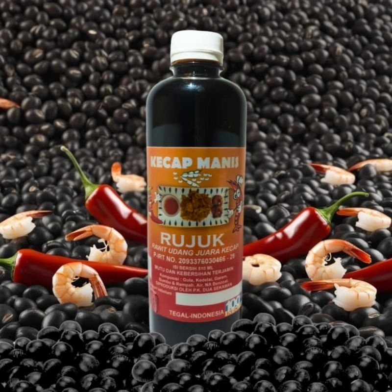 

Kecap Manis RUJUK 510 ML. Kedelai Hitam Organik Non GMO. Gluten Free. LEZAT dan HEMAT.