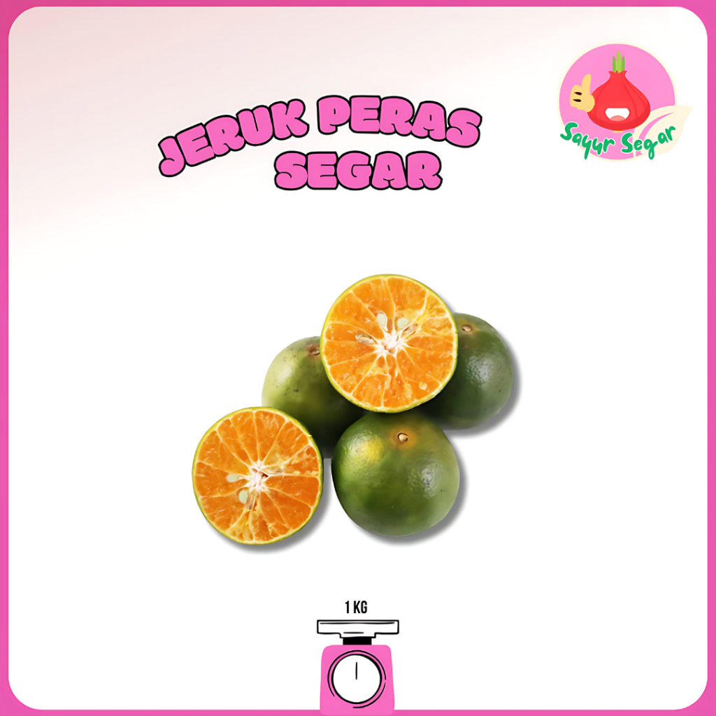 

Sayur Segar - Jeruk Peras Segar/Squeezed Orange 1 kg