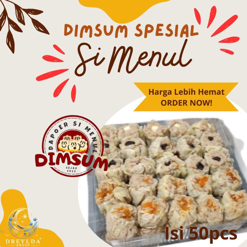 

PAKET HEMAT!!! Dimsum Ayam SPESIAL Frozen bundling 5box isi 100pcs. SPESIAL RESELLER!!