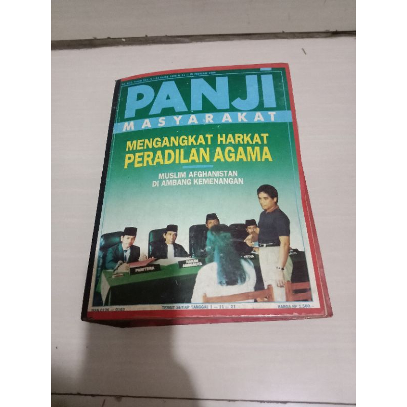 Majalah Bundel PANJI MASYARAKAT Th 1989