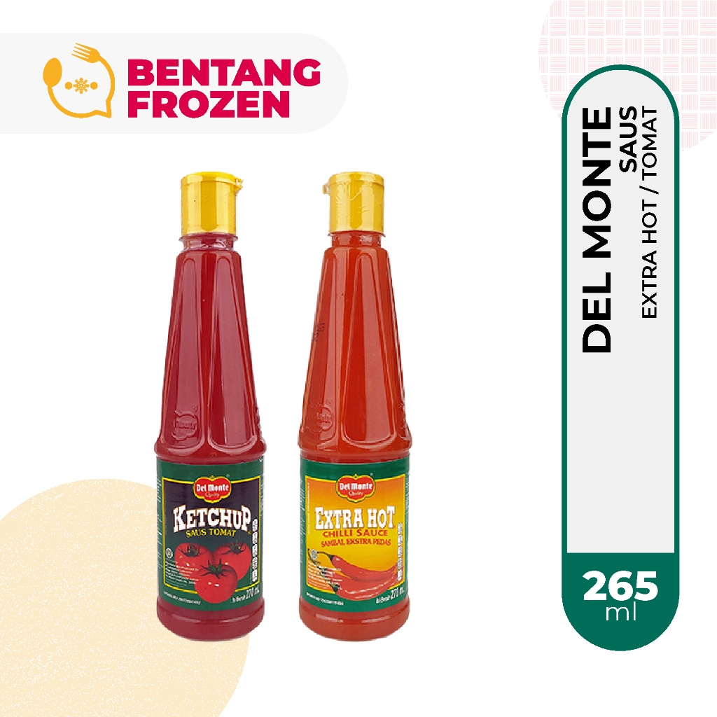 

Delmonte Saus Extra Hot / Saus Sambal / Saus Tomat 265 ml - Saus Tomat