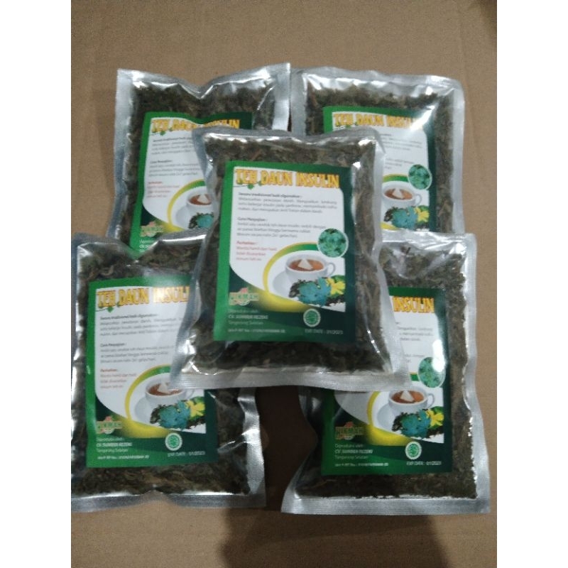 

teh daun insulin Aur (PAKET ISI 5 PCS)