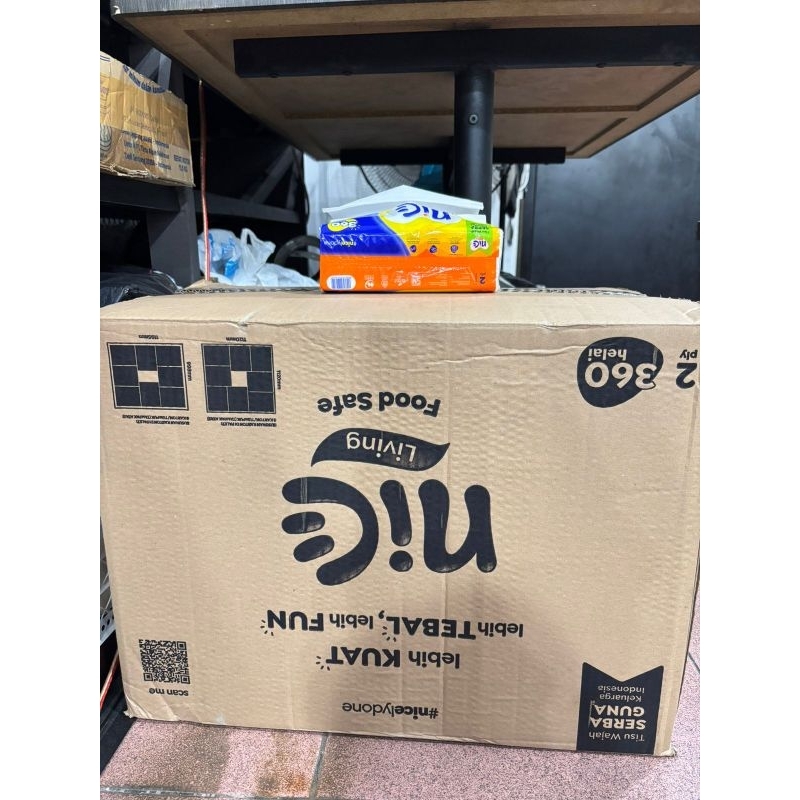 Tisu Nice 1 dus isi 60pcs Original Nice bukan oplosan
