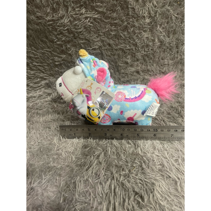 Boneka Fluffy Unicorn despicable Me Original