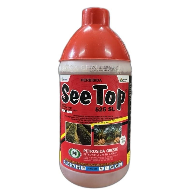 SEE TOP 525SL 1 LITER 100% ORI RACUN GULMA LEBAR/RUMPUT/TEKI BERBAGAI TANAMAN