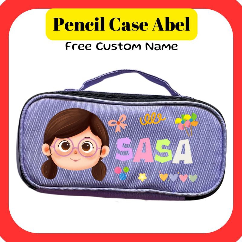 

Pouch Abel Tempat pencil murah custom Nama