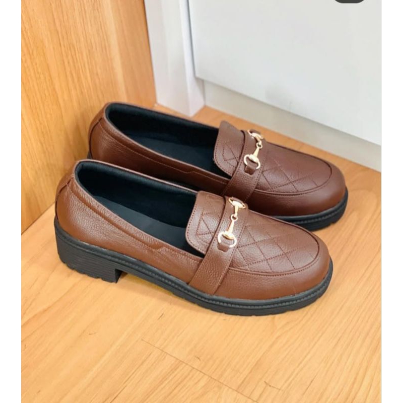 Sepatu docmart wanita kulit asli garut sepatu boots wanita