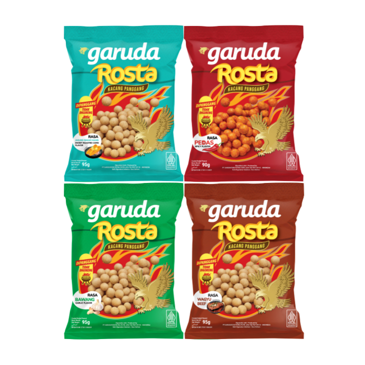 

Garuda Rosta Kacang Panggang 90gr - All Varian [GOJEK/GRAB]