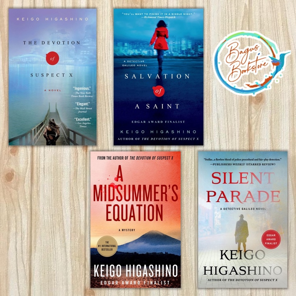 KODE S86P The Devotion of Suspect X Detective Galileo Series  Keigo Higashino English  bagusbookstor