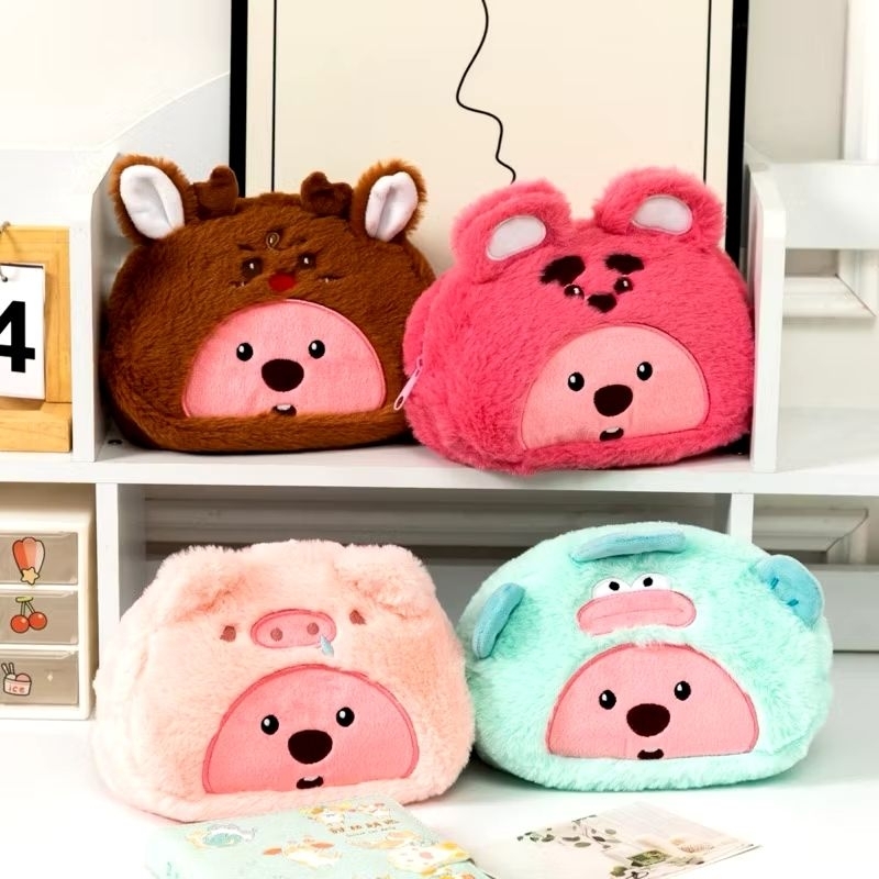 

pouch/ tempat pensil bulu loopy