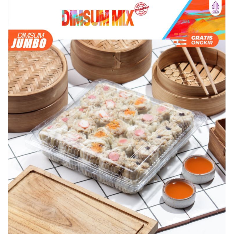 

DIMSUM MIX 100 PCS ( DIMSUM JUMBO) - HARGA RESELLER GARANSI HARGA TERMURAH