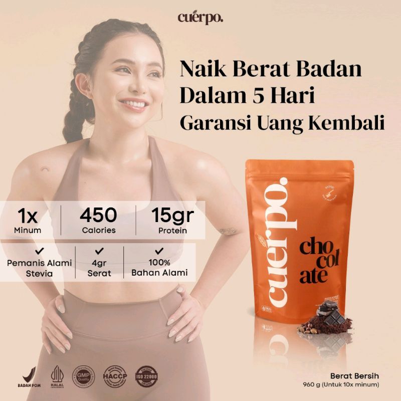 

Cuerpo Susu Tinggi Kalori & Protein 960 Gram