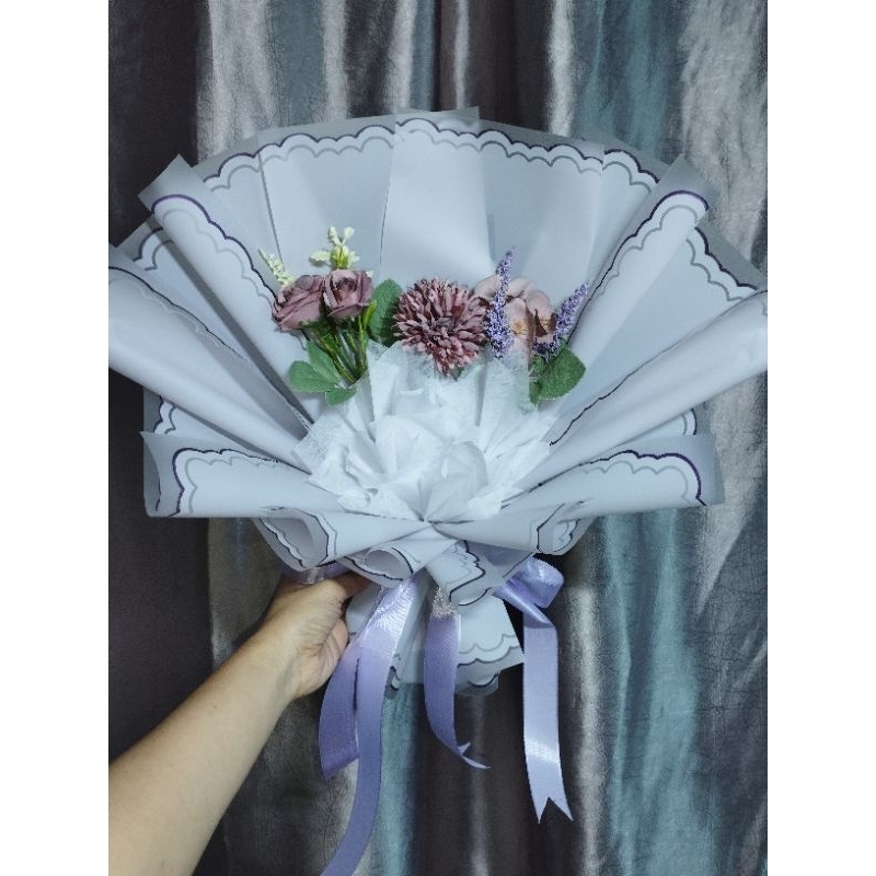 Buket Bunga Buket 3 Bunga Buket Kado Buket Wisuda