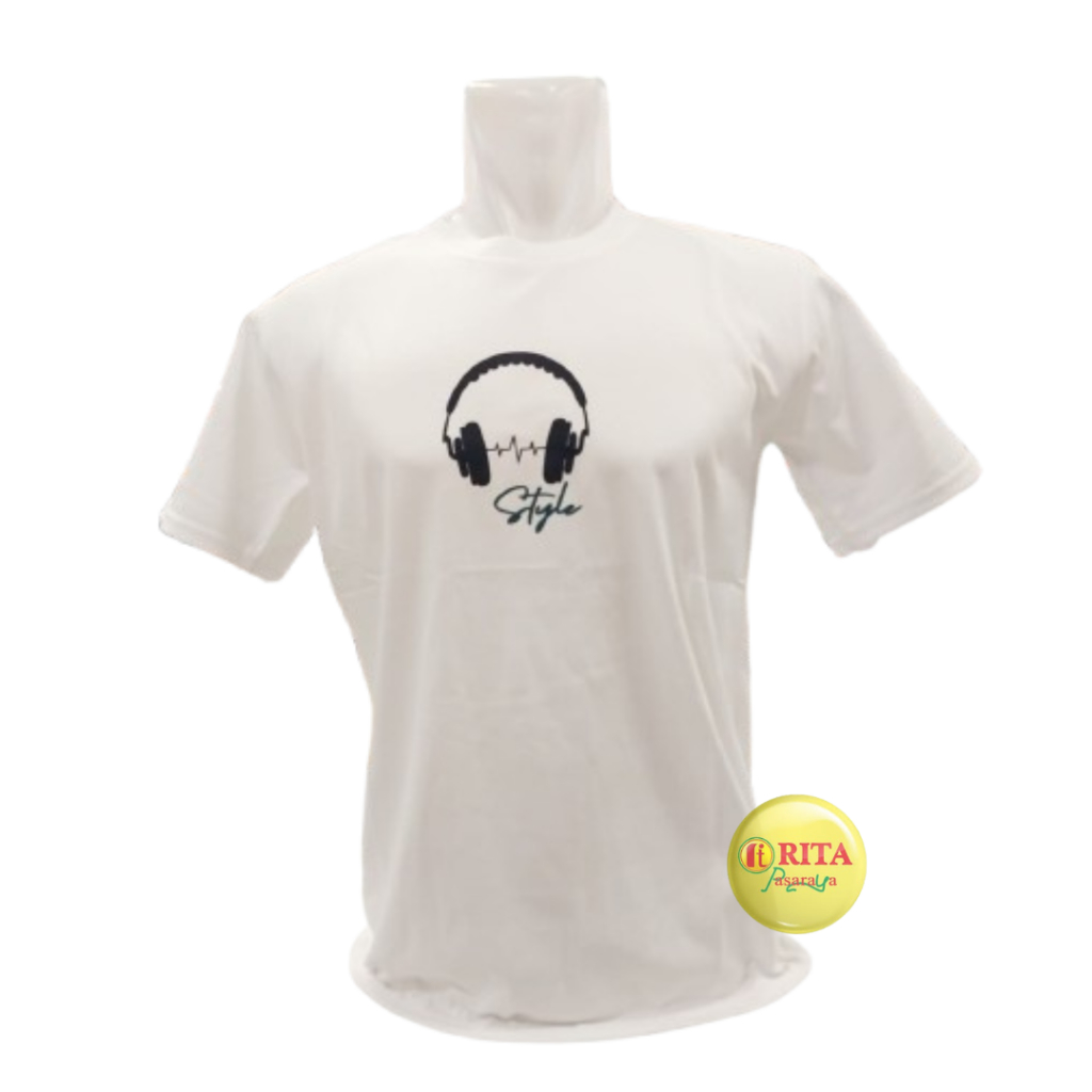 G.Gano Kaos Oblong Lengan Pendek/Kaos Pria