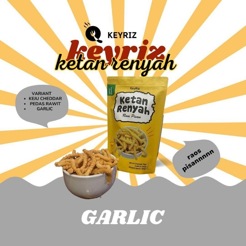 

Cemilan Gurih Enak KETAN RENYAH dari bahan baku Premium