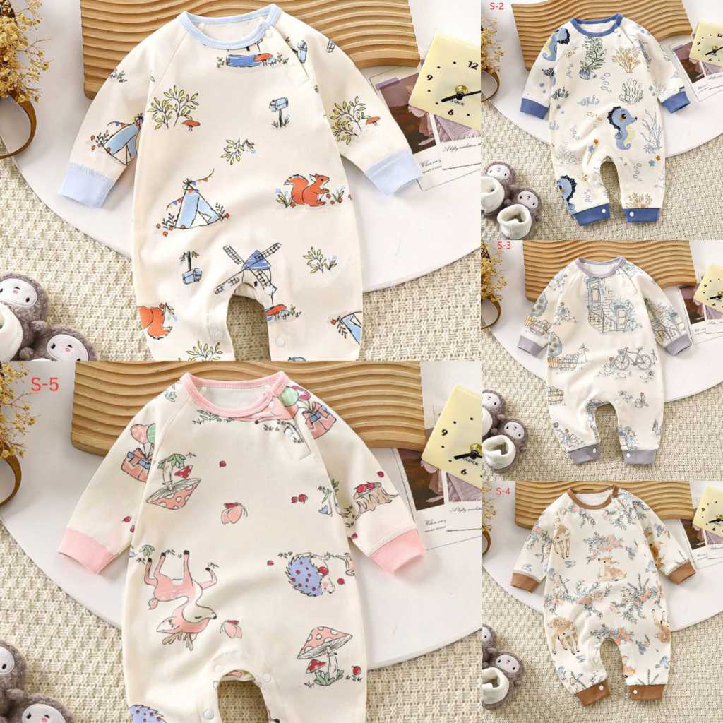 Jumper Bayi Lengan Panjang Newborn / Jumper Bayi Newborn FBAdw