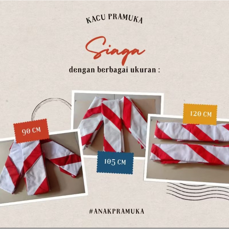 Kacu Pramuka SD Kacu Pramuka SMP Kacu Pramuka SMA