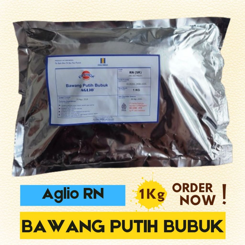 

Bawang Putih Bubuk Aglio RN [Garlic Powder] - 1 Kg