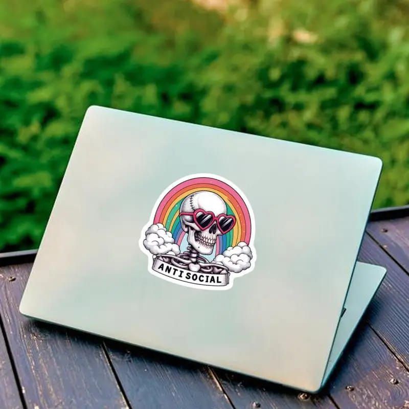 

COD Stiker Satuan Stiker Mental Health Stiker Laptop Stiker Tumbler Stiker Helm Sticker Tengkorak Stiker tengkorak 035