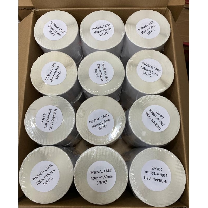 

Label thermal phoenix alas kertas 100x150xpcs 1 dus isi 24 roll