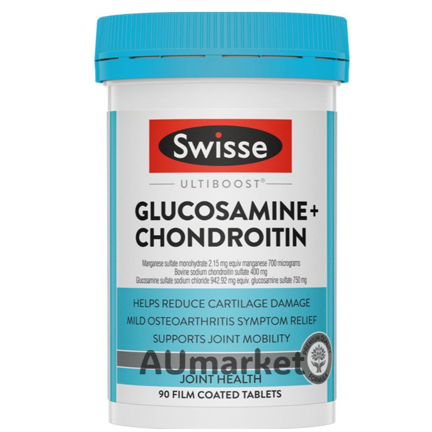 Swisse Ultiboost Joint Repair  Glucosamine + Chondroitin 90 Tablets