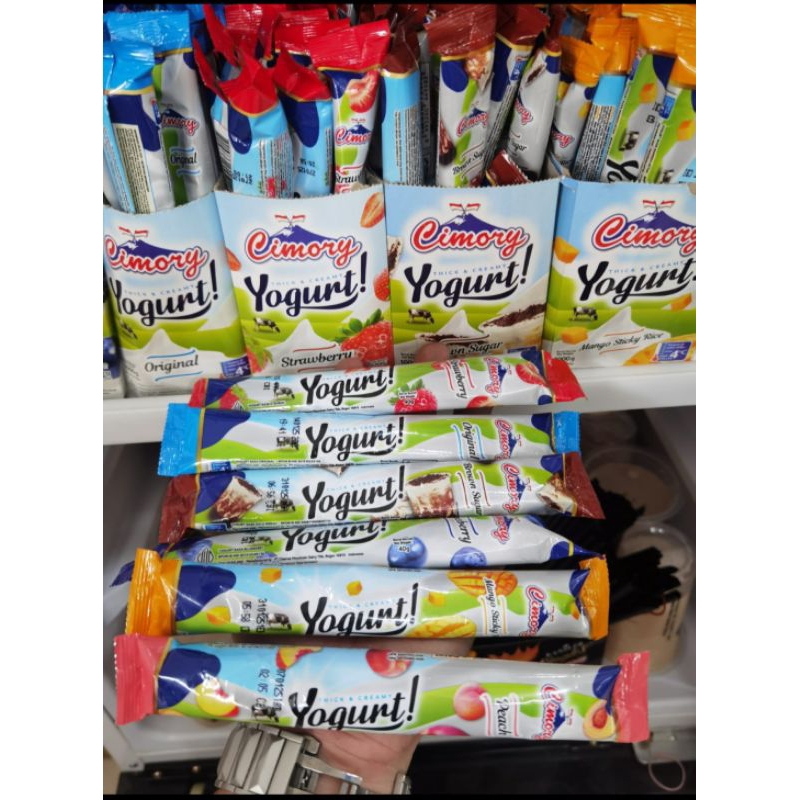 

CHIMORY STICK YOGURT RASA STRAWBERY, MANGGA, BLUBERY, ORIGINAL / CHIMORY YOGURT STICK