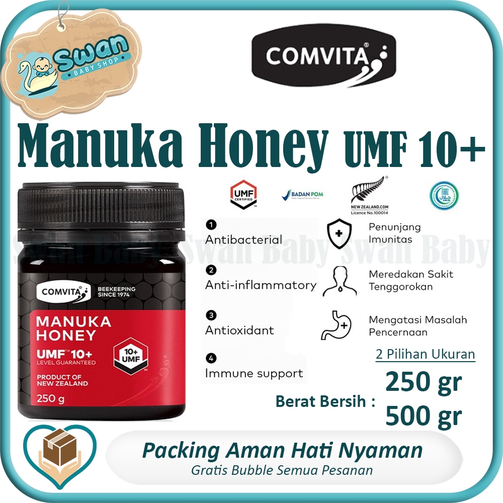 

Comvita Manuka Honey UMF 10+ / Madu Murni Alami Asli