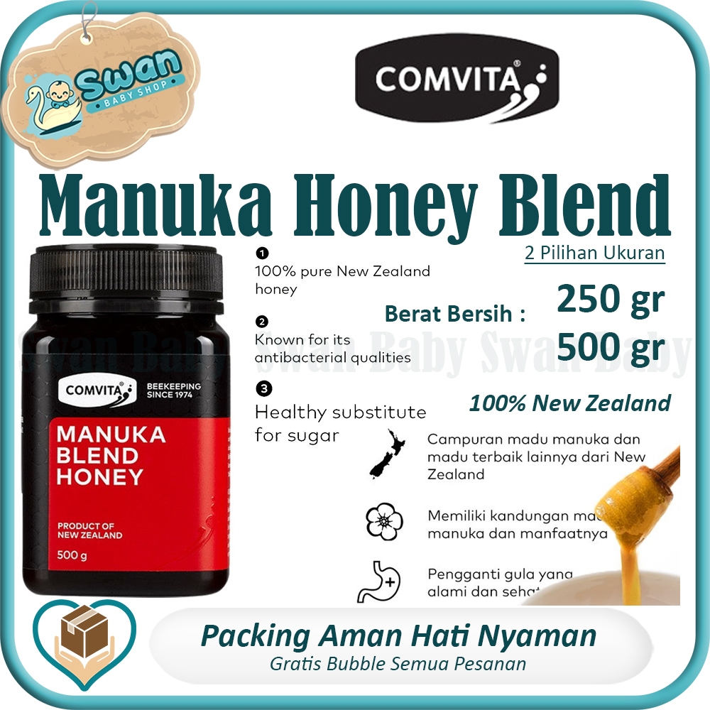 

Comvita Manuka Honey Blend / Madu Murni Alami Asli New Zealand