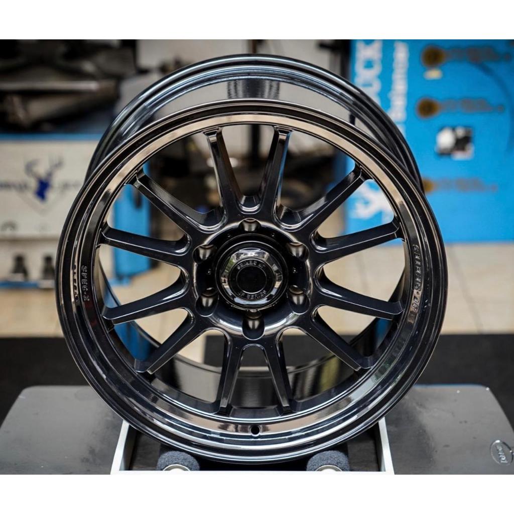 VELG TDH R18" PCD SUV 6x139 LEBAR 9 ET 0 WARNA GLOSS BLACK - VELG MOBIL TIE ROD WHEELS