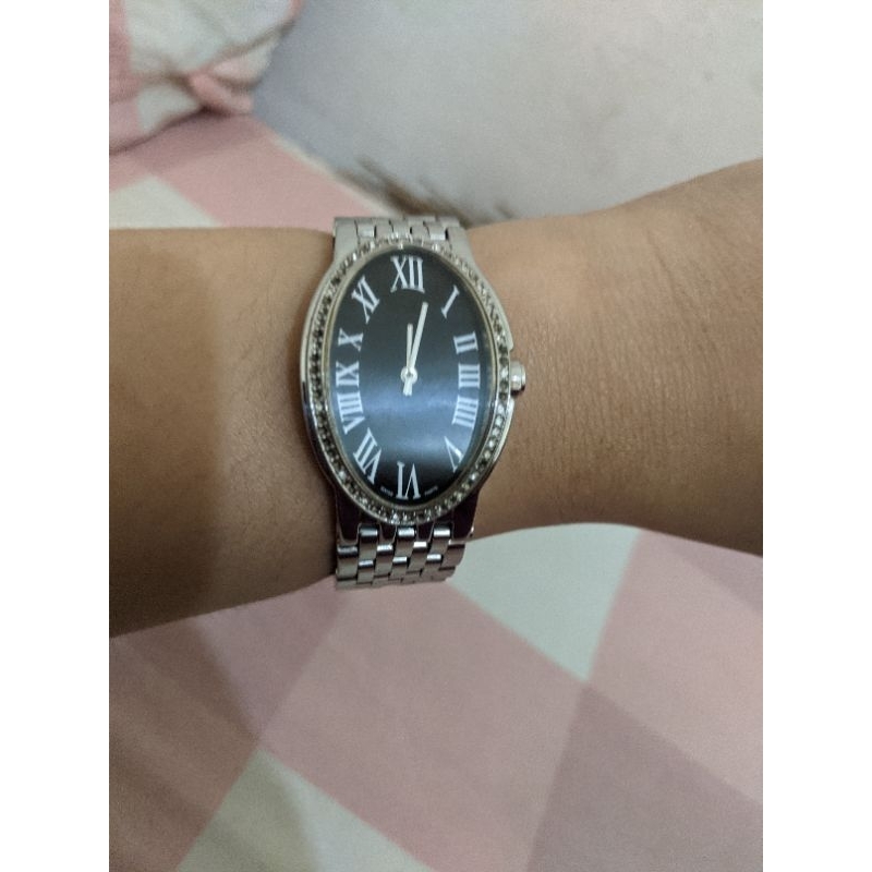 Jam tangan Cerutti 1881 dua jarum preloved