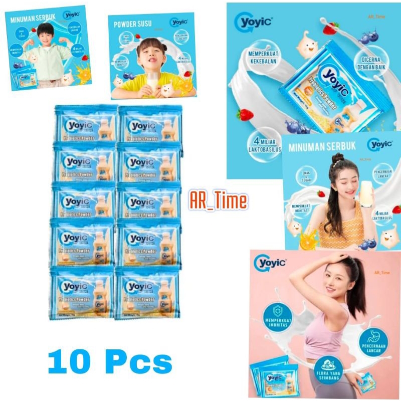 YOYIC MINUMAN SERBUK YOYIC SUSU FERMENTASI YOYIC Hi-Fiber Rasa Original 15gr